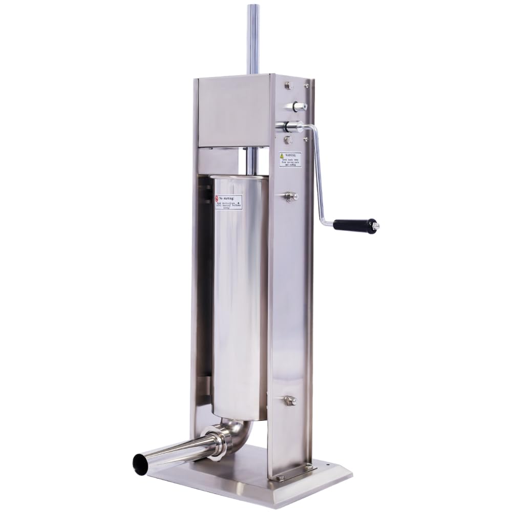 Stainless Steel 15 lb Sausage Stuffer N799