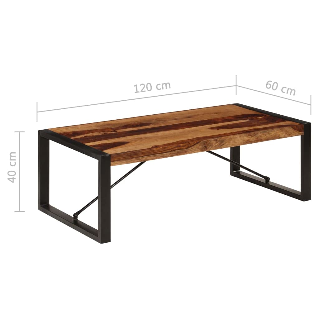 Solid Sheesham Wood Coffee Table O768