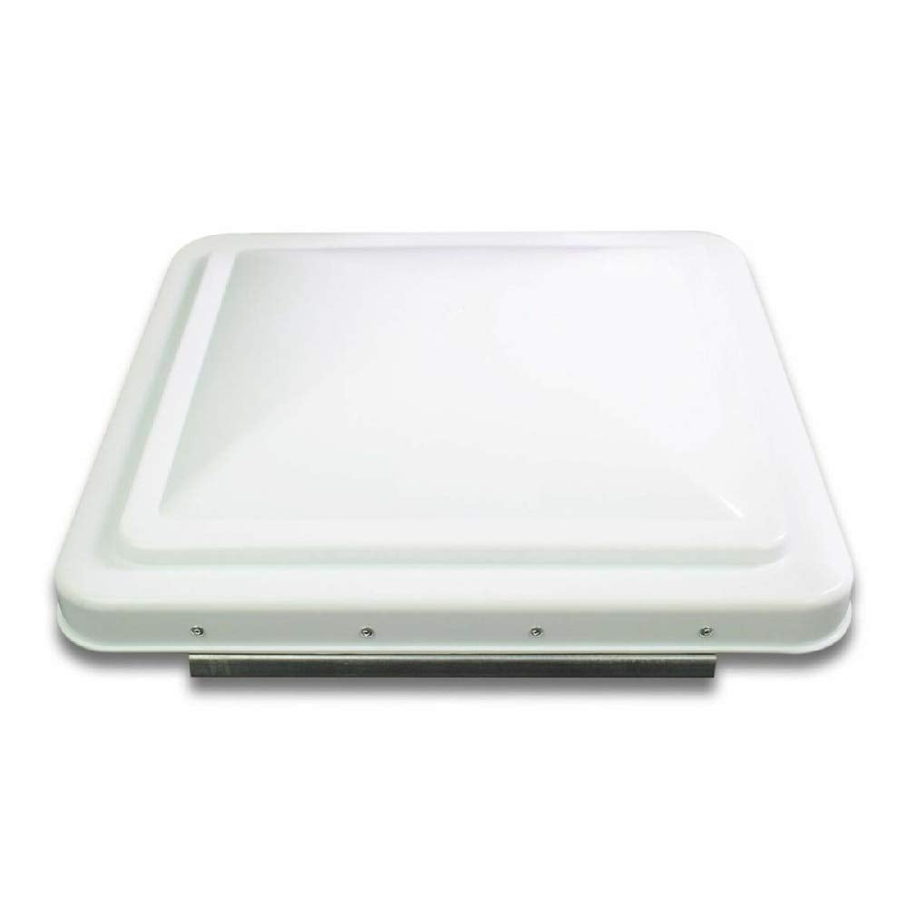 White 14" x 14" RV Roof Vent Lid Replacement 2 Pack S9424