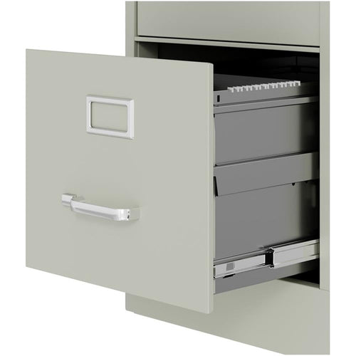 25" 4 Drawer Gray Metal Vertical Filing Cabinet D524733
