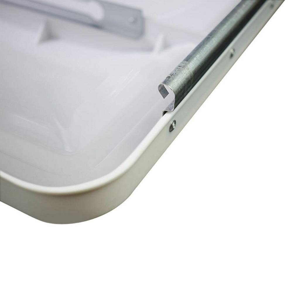 White 14" x 14" RV Roof Vent Lid Replacement 2 Pack S9424
