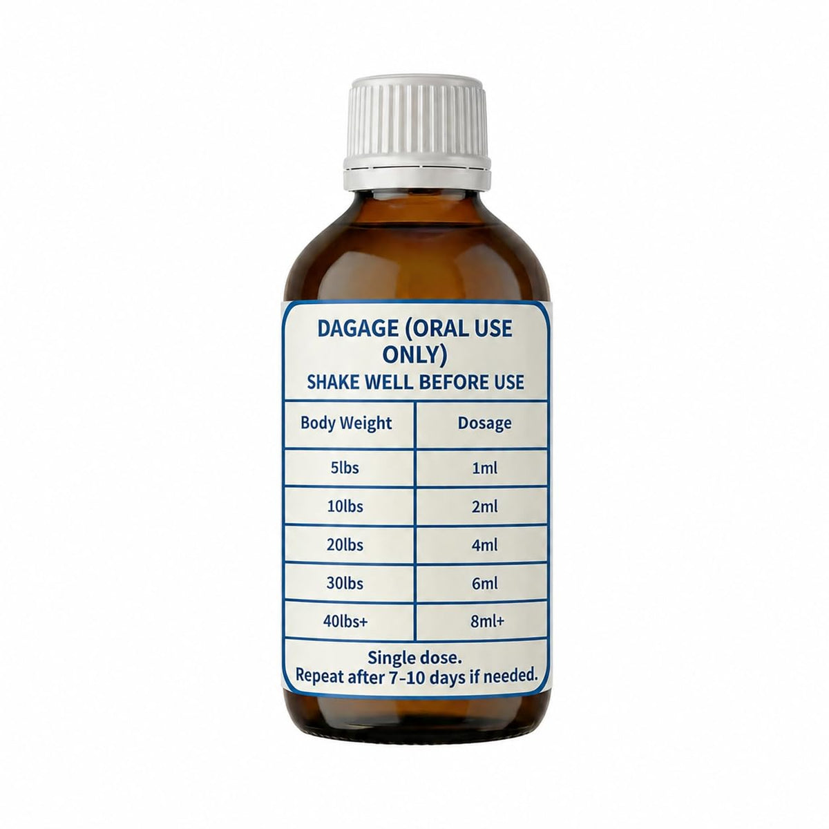 Liquid Dewormer for Dogs & Cats 3.5 fl oz F5388