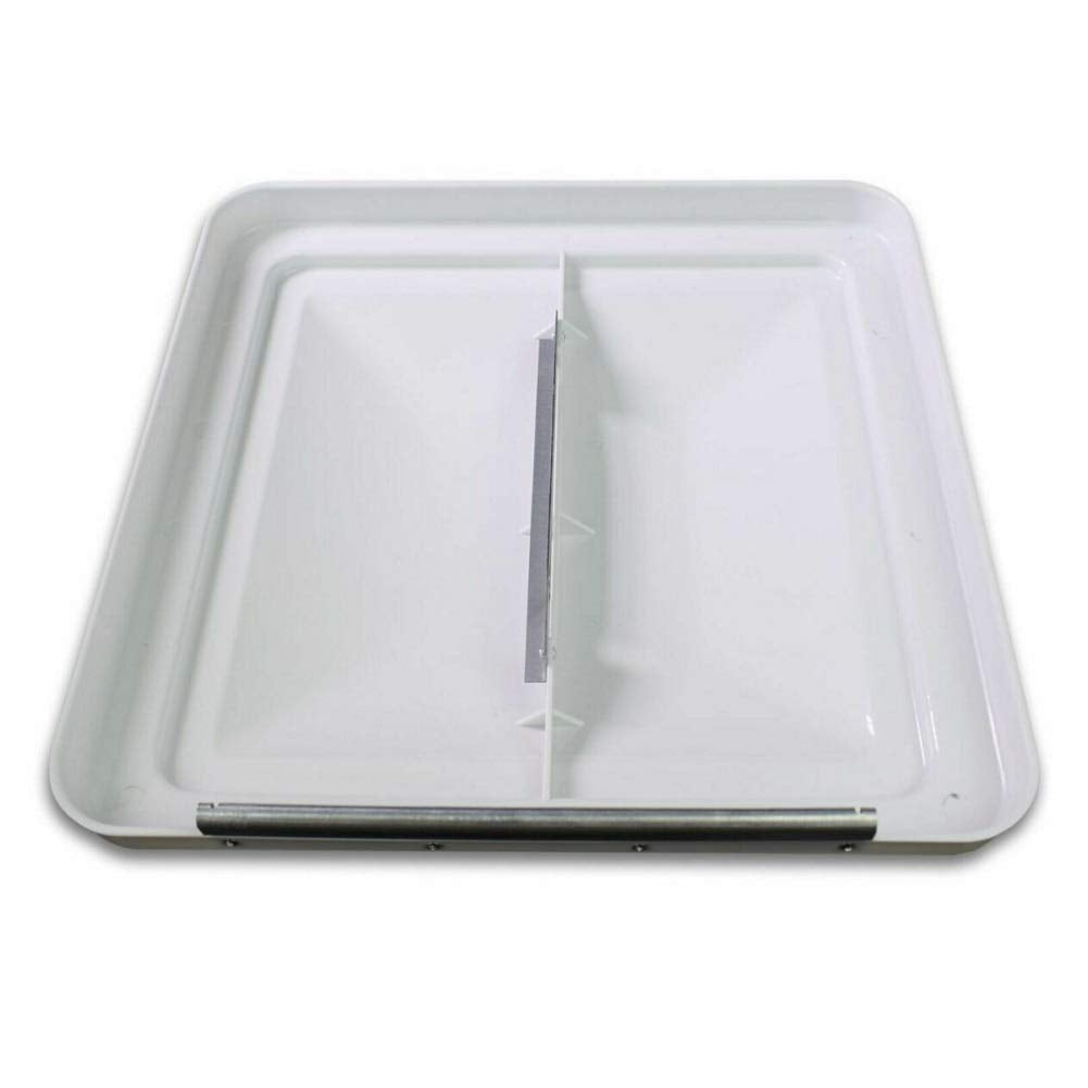 White 14" x 14" RV Roof Vent Lid Replacement 2 Pack S9424