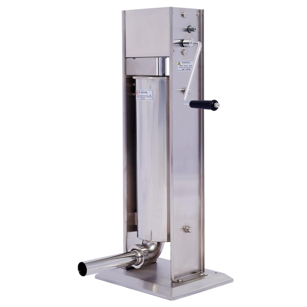 Stainless Steel 15 lb Sausage Stuffer N799