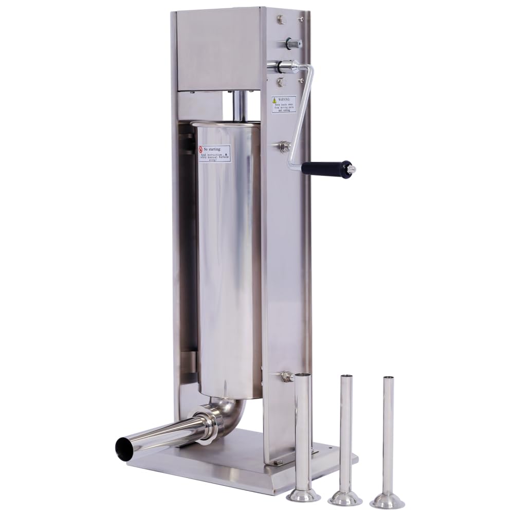 Stainless Steel 15 lb Sausage Stuffer N799