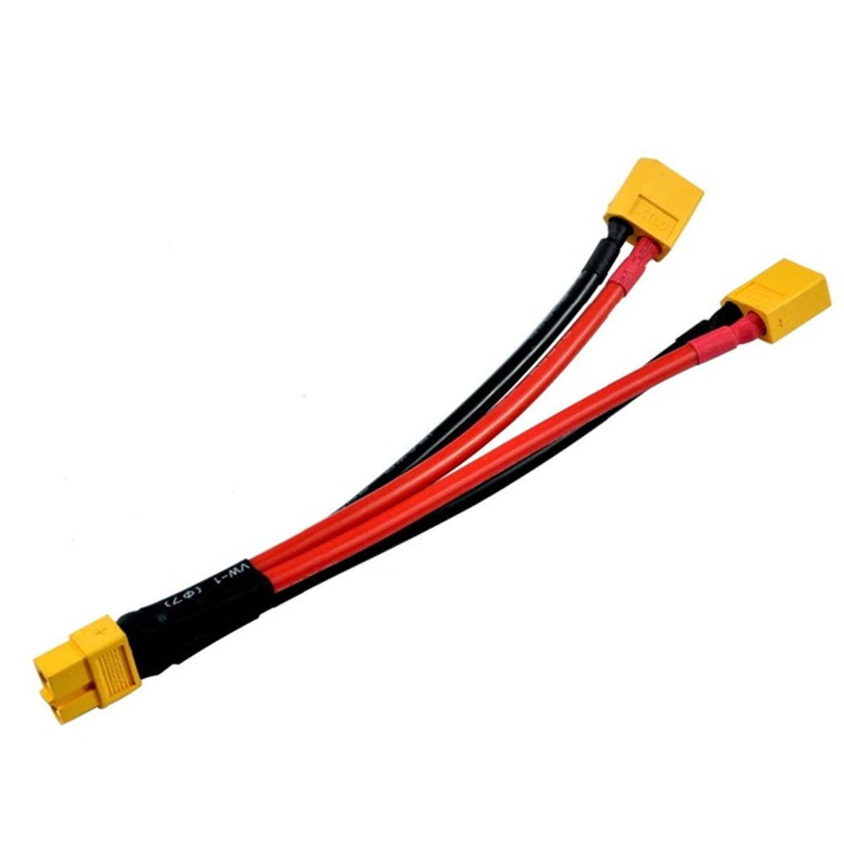 3 Pieces Battery Adapter Cable Y-Type Harness Connector XT60 Parallel H404