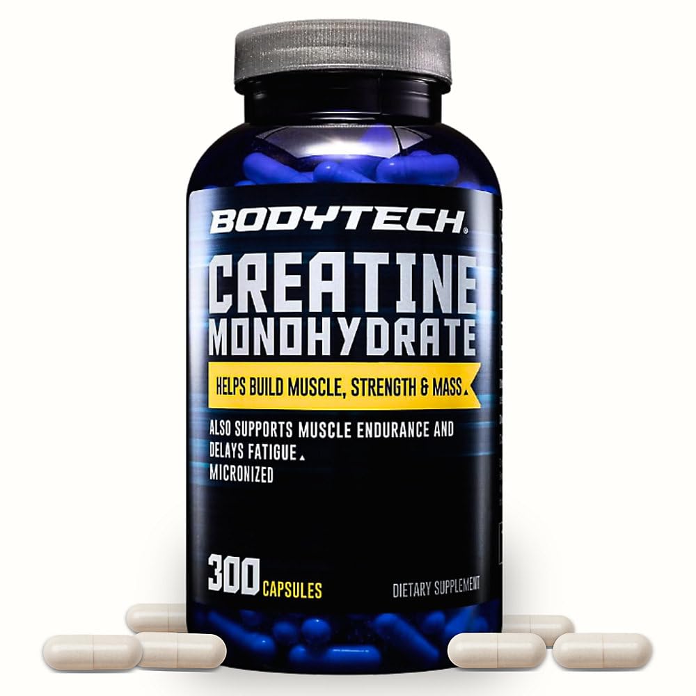 Creatine Monohydrate Capsules, Micronized, 2250 MG, 300 Capsules M679