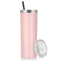 20 oz Stainless Steel Insulated Tumbler with Lid and Straw V49031