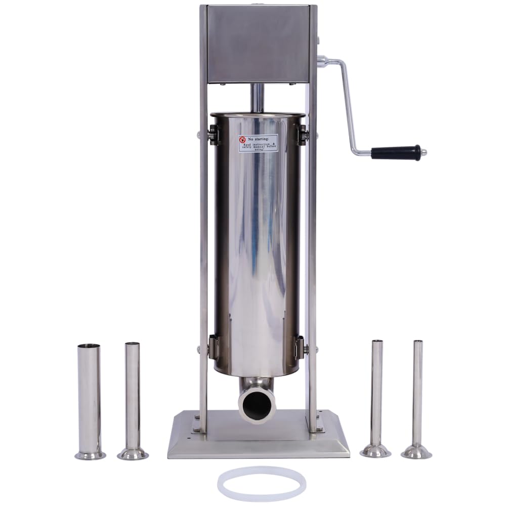 Stainless Steel 15 lb Sausage Stuffer N799