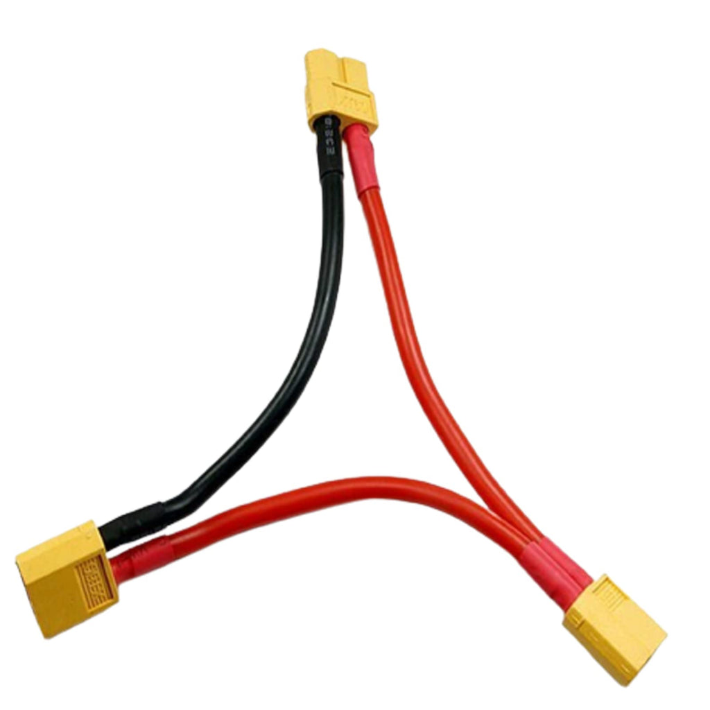 3 Pieces Battery Adapter Cable Y-Type Harness Connector XT60 Parallel H404