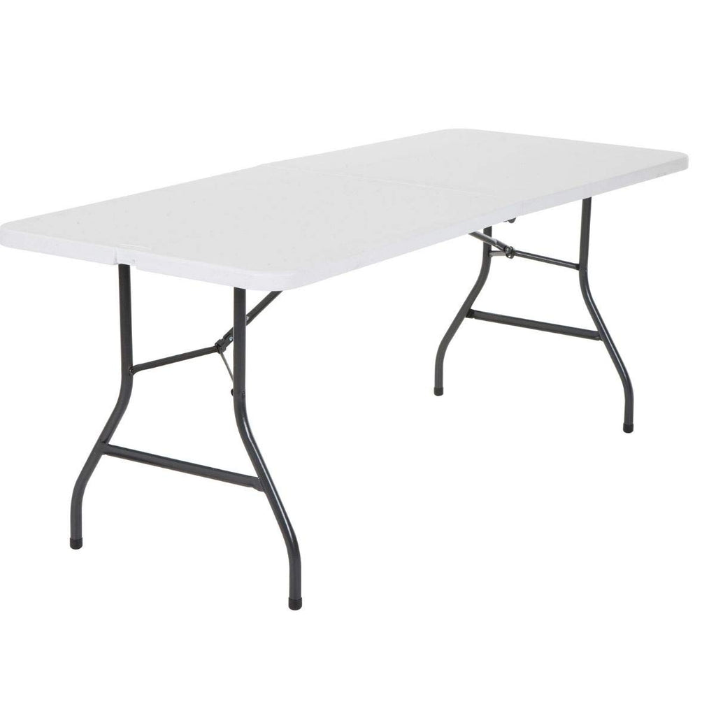 6 Foot Folding Table White K4778