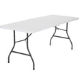 6 Foot Folding Table White K4778