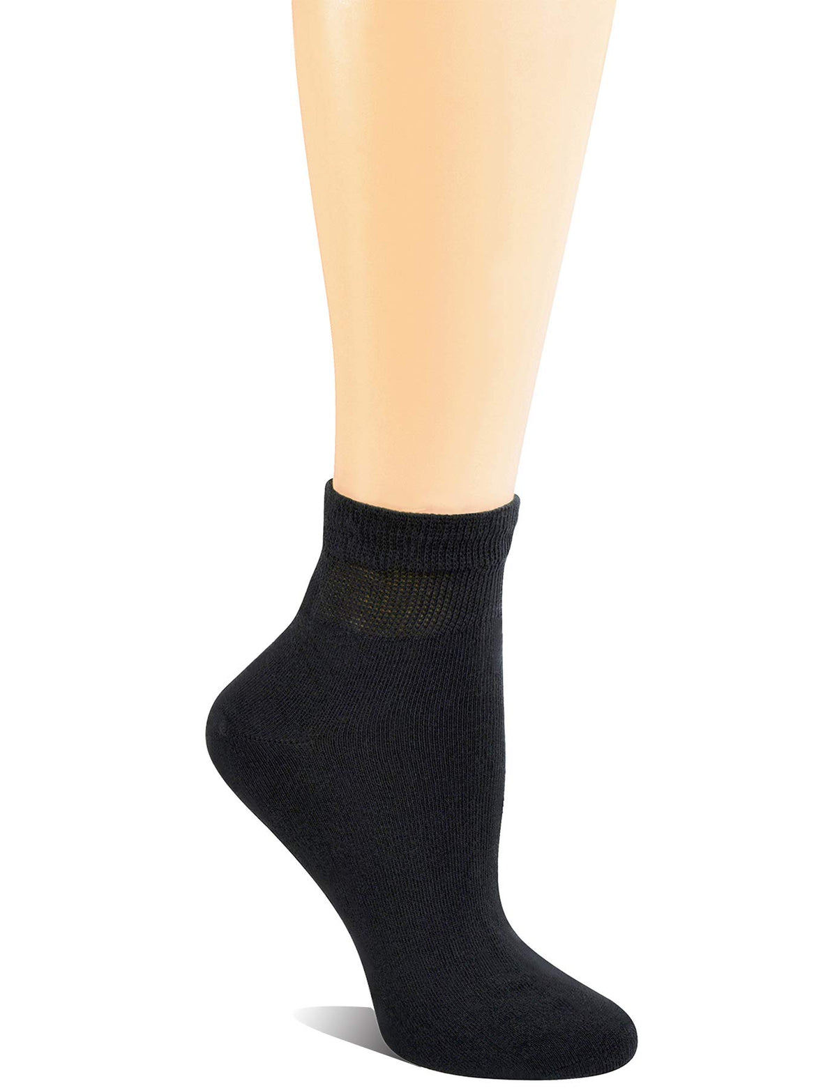 Cotton Ankle Dress Socks with Seamless Toe O741