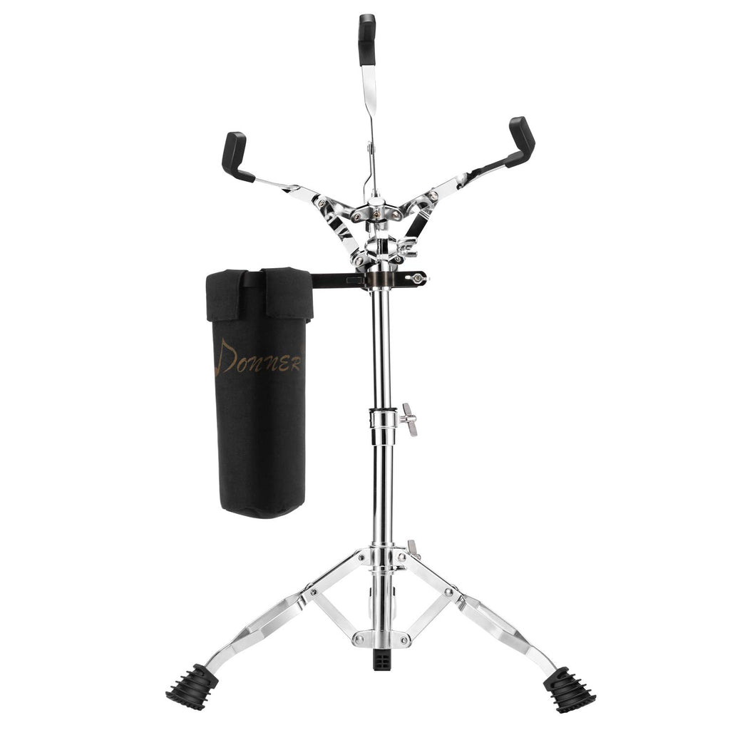 Adjustable Double Braced Snare Drum Stand with Drumstick Holder D105