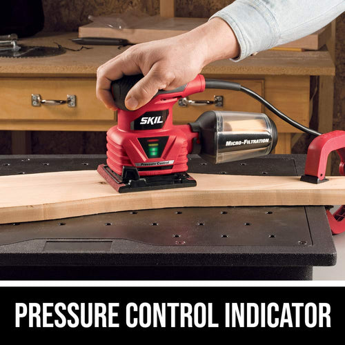 2.0 Amp 1/4 Sheet Palm Sander with Pressure Control W876