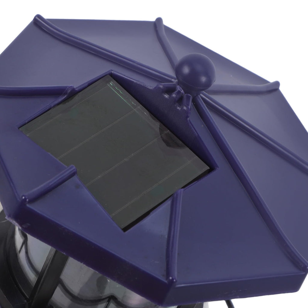 Solar Rotating Lighthouse Light Outdoor Waterproof Garden Decor X6026