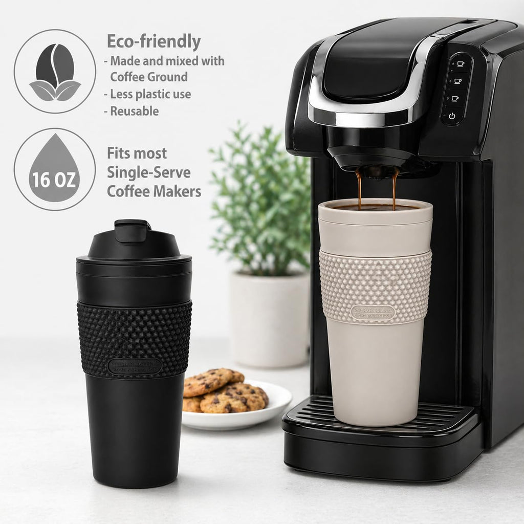 16 oz Insulated Coffee Tumbler Set 2 Pack O599