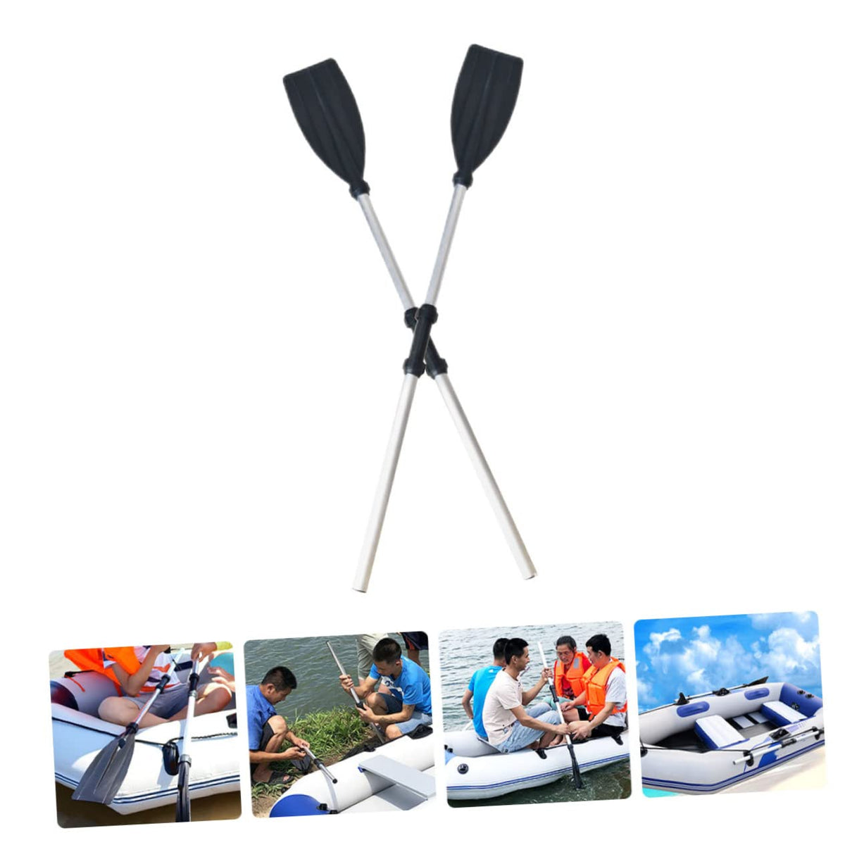 Aluminum Alloy Kayak Paddles 2pcs T5310