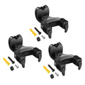 Black Guitar Wall Mount 3-Pack O929