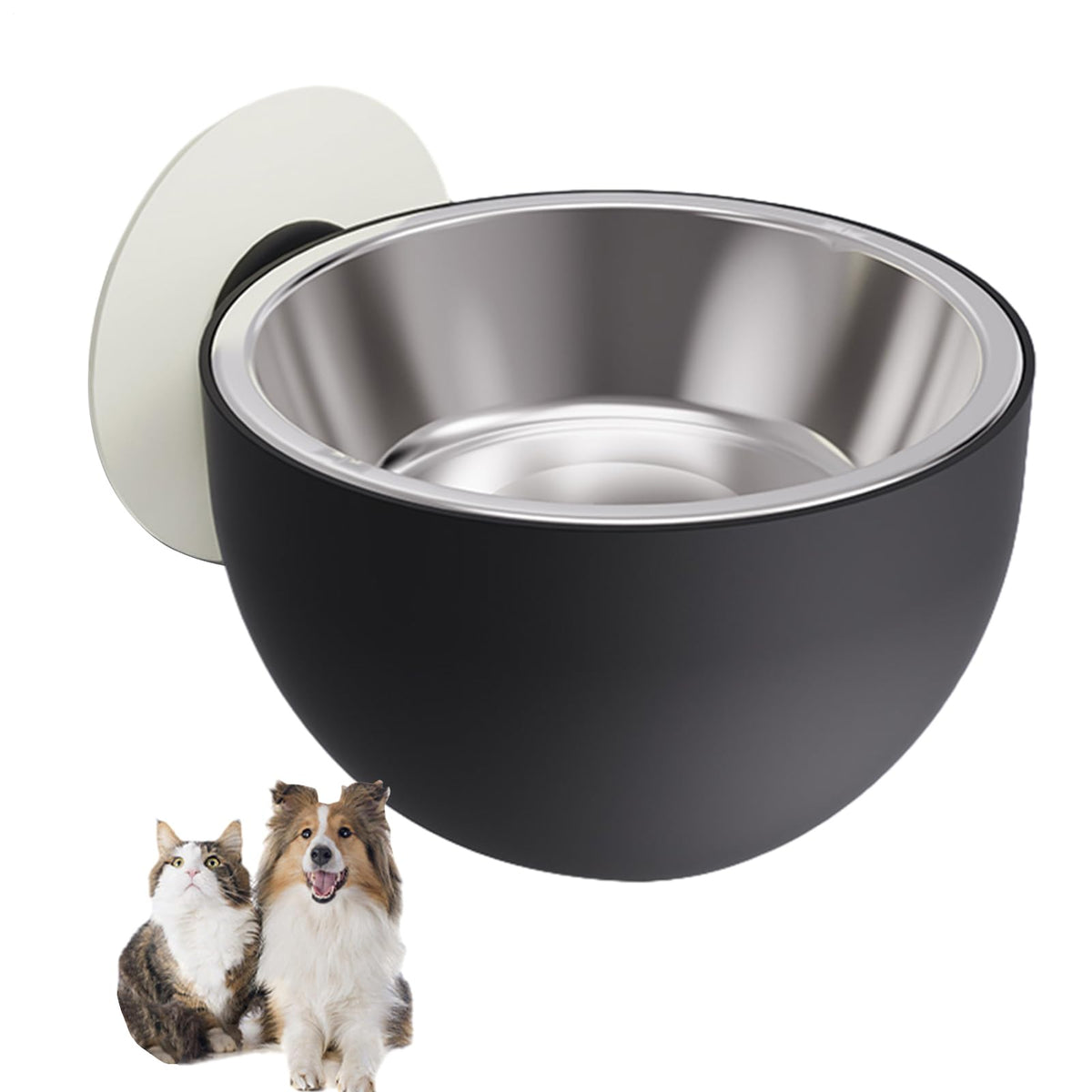 Wall Mounted Pet Bowls Dishwasher Safe S148