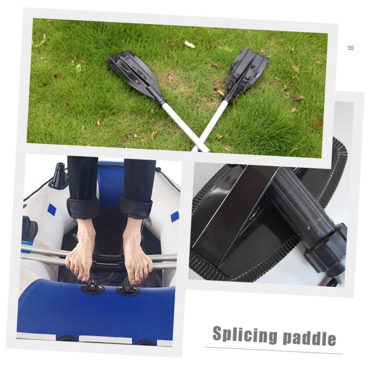 Aluminum Alloy Kayak Paddles 2pcs T5310