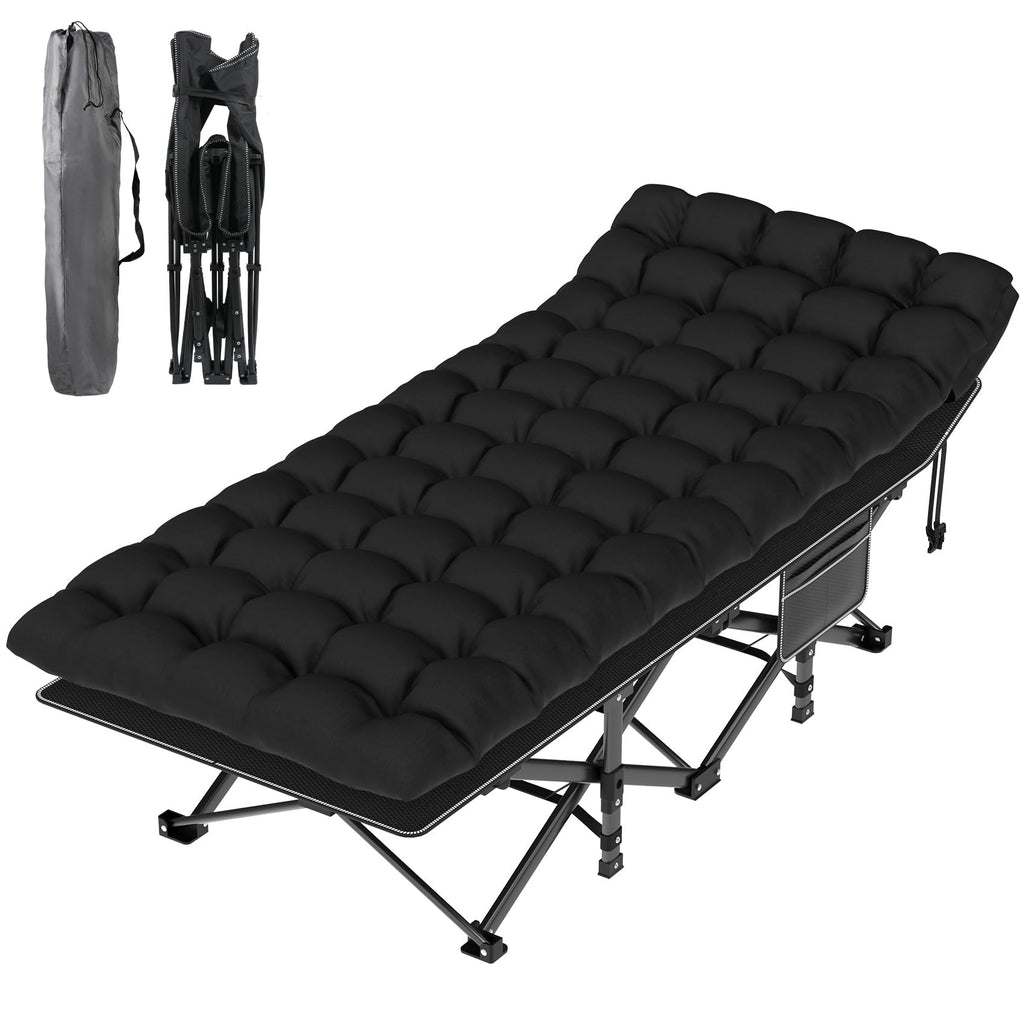 Folding Camp Cot with Cushion A969681