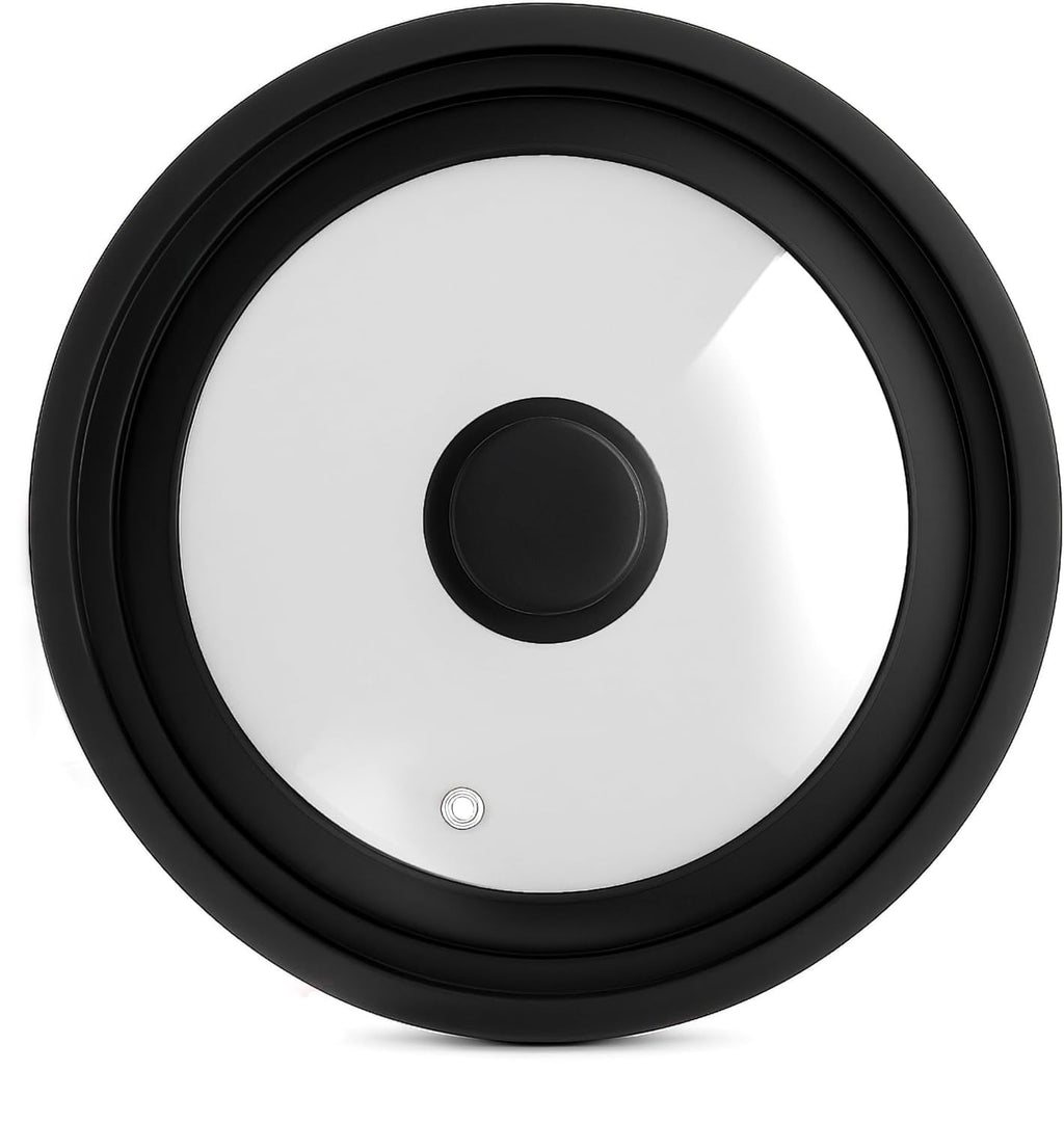 Silicone & Glass Universal Lid 10.5 to 12 Inches I341