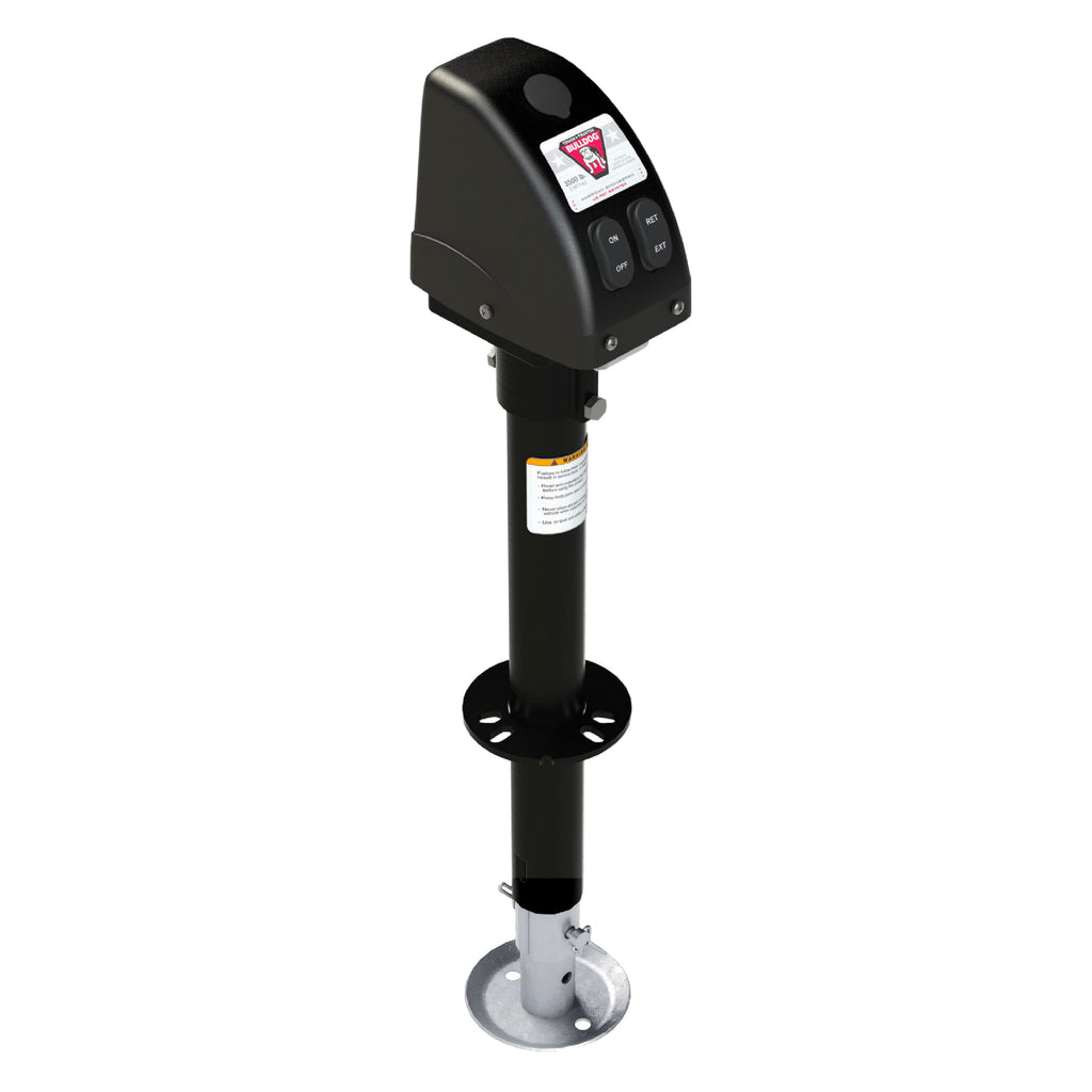 Powered Trailer Jack, A-Frame, 3,500 lbs. Lift Capacity, Bolt-On, 14 Inch Travel K738