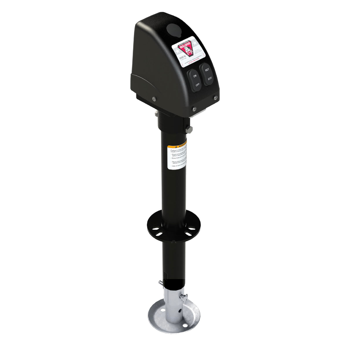 Powered Trailer Jack, A-Frame, 3,500 lbs. Lift Capacity, Bolt-On, 14 Inch Travel K738
