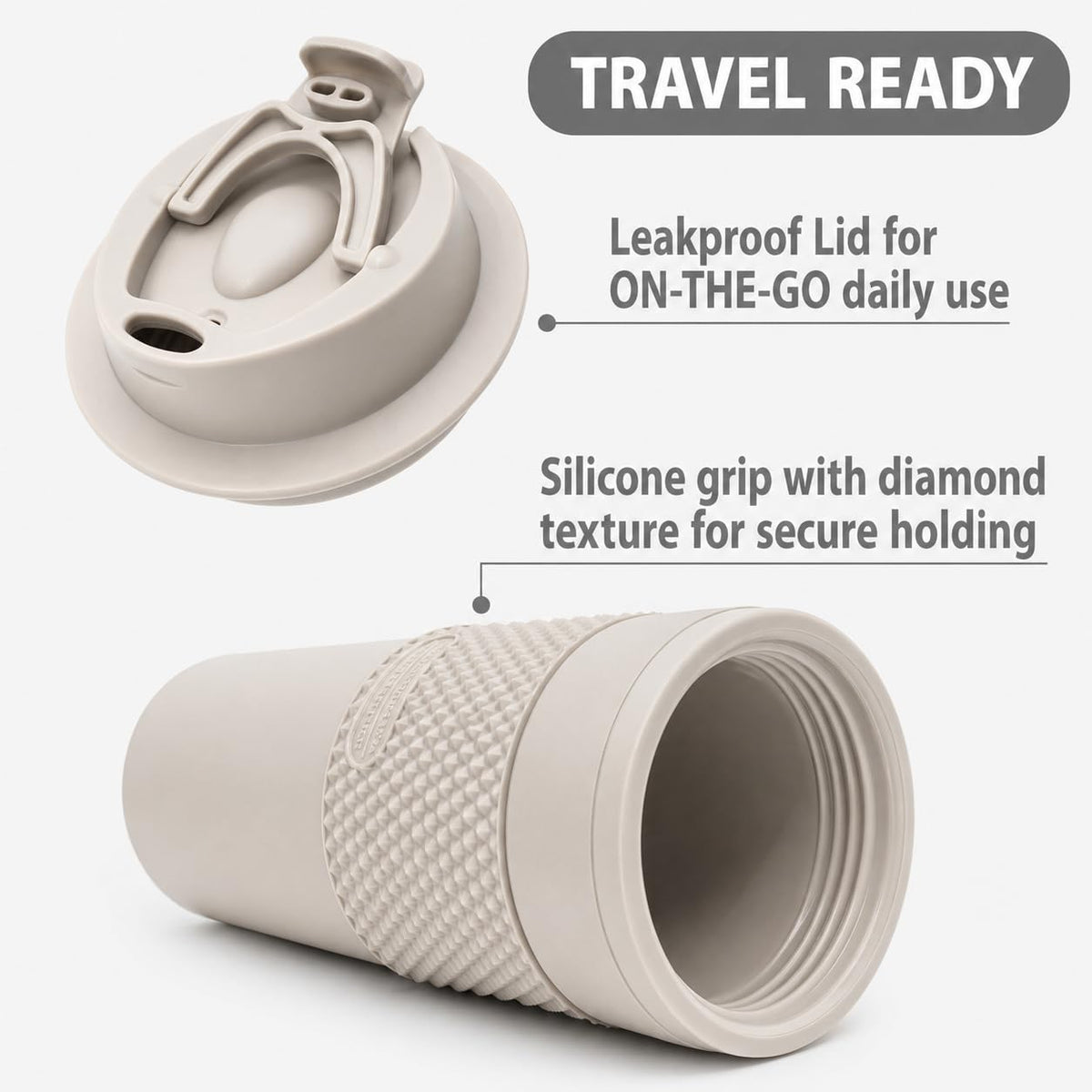 16 oz Insulated Coffee Tumbler Set 2 Pack O599