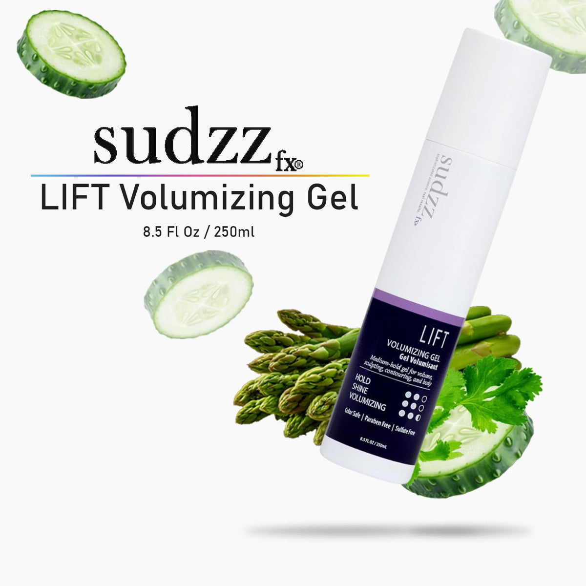 Volumizing Hair Gel, 8.5 Fl Oz X4881