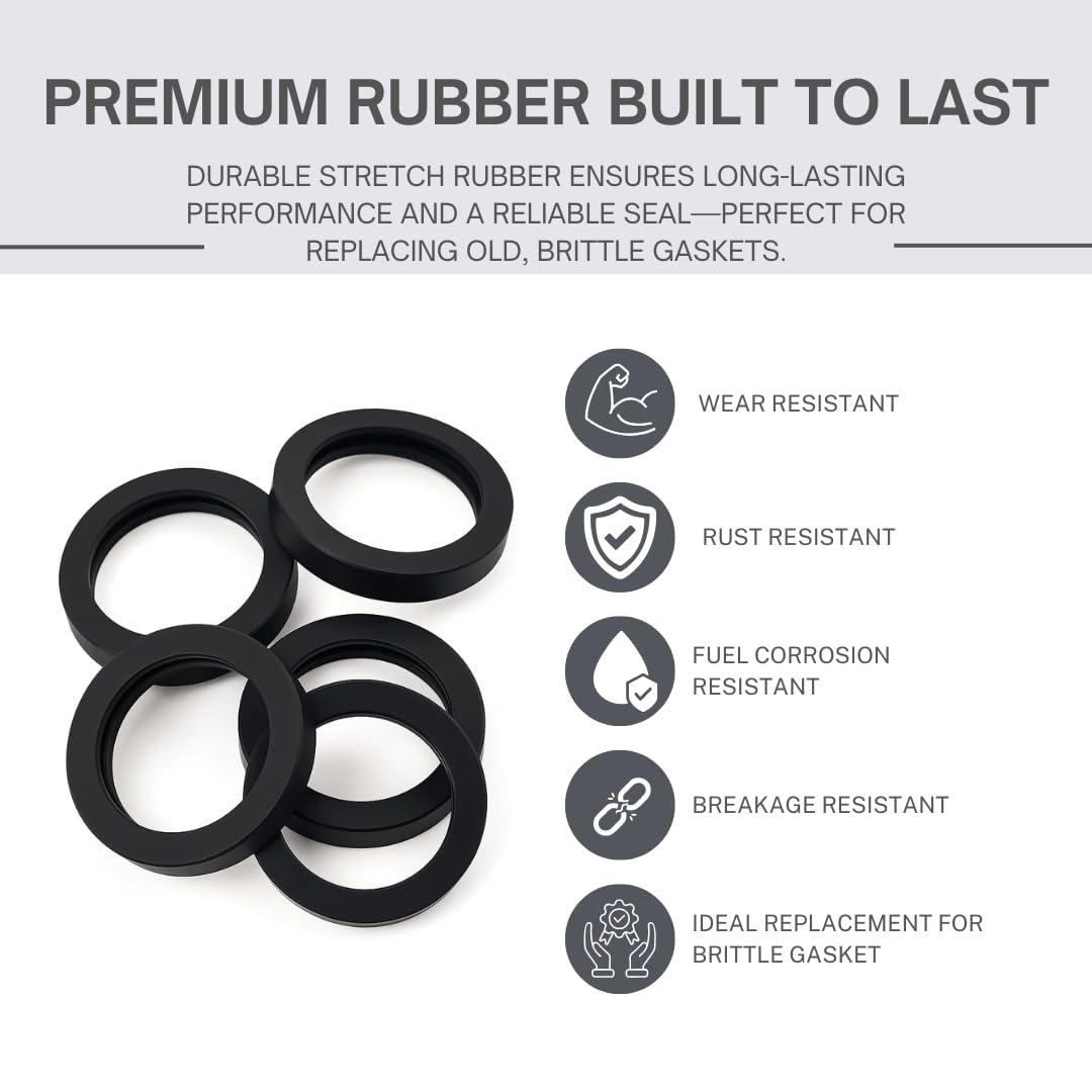 6pcs Universal Gas Can Spout Gaskets M109978