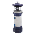 Solar Rotating Lighthouse Light Outdoor Waterproof Garden Decor X6026
