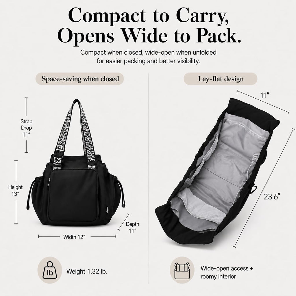Tote Bag with 16 Pockets Y31518