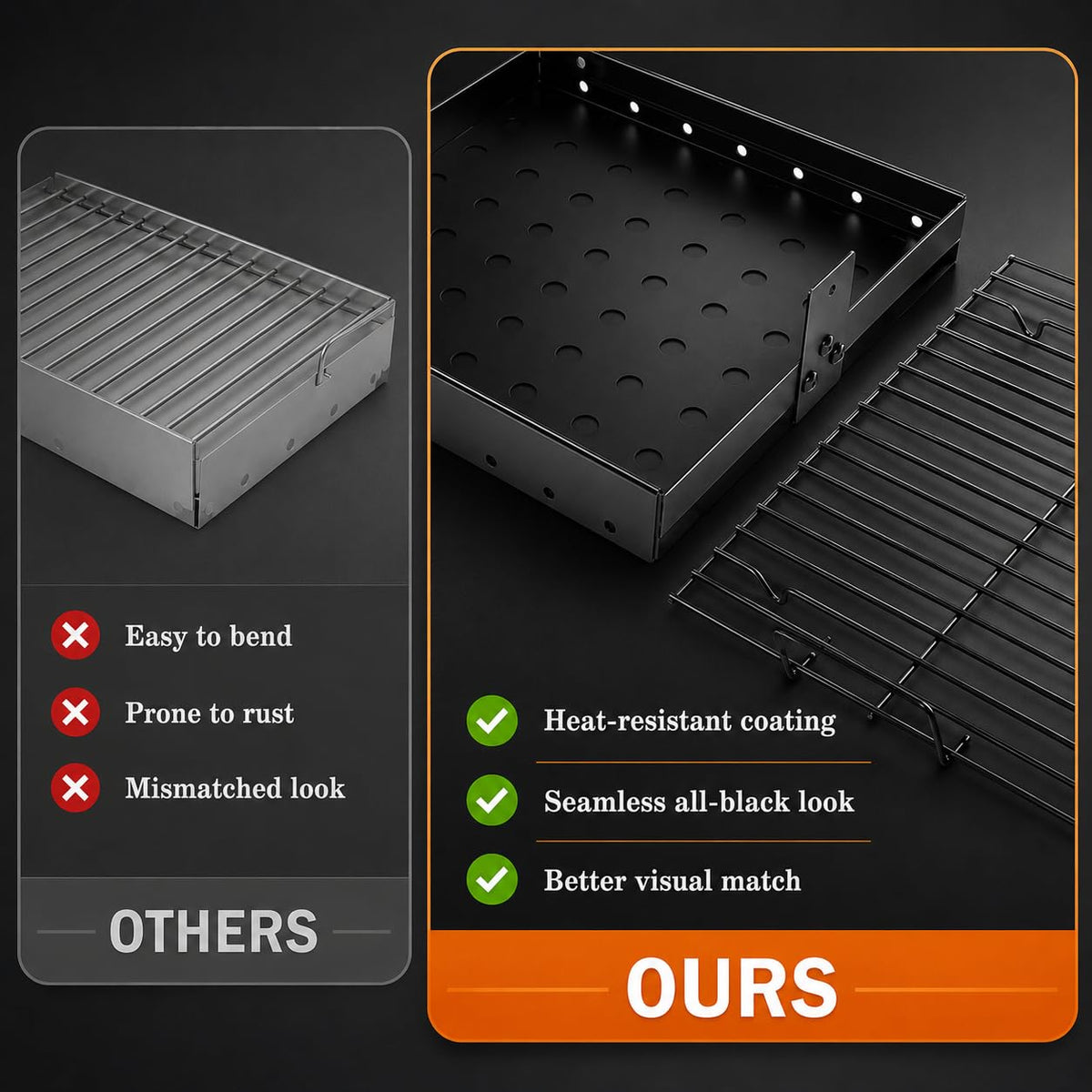 Charcoal Grill Tray D6578