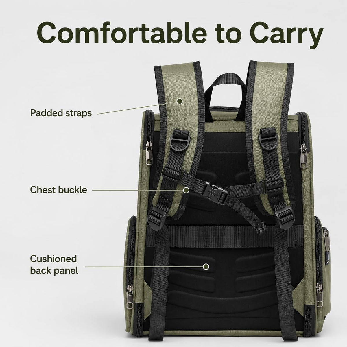 Cat Backpack Carrier Collapsible with Ventilated Mesh Z689