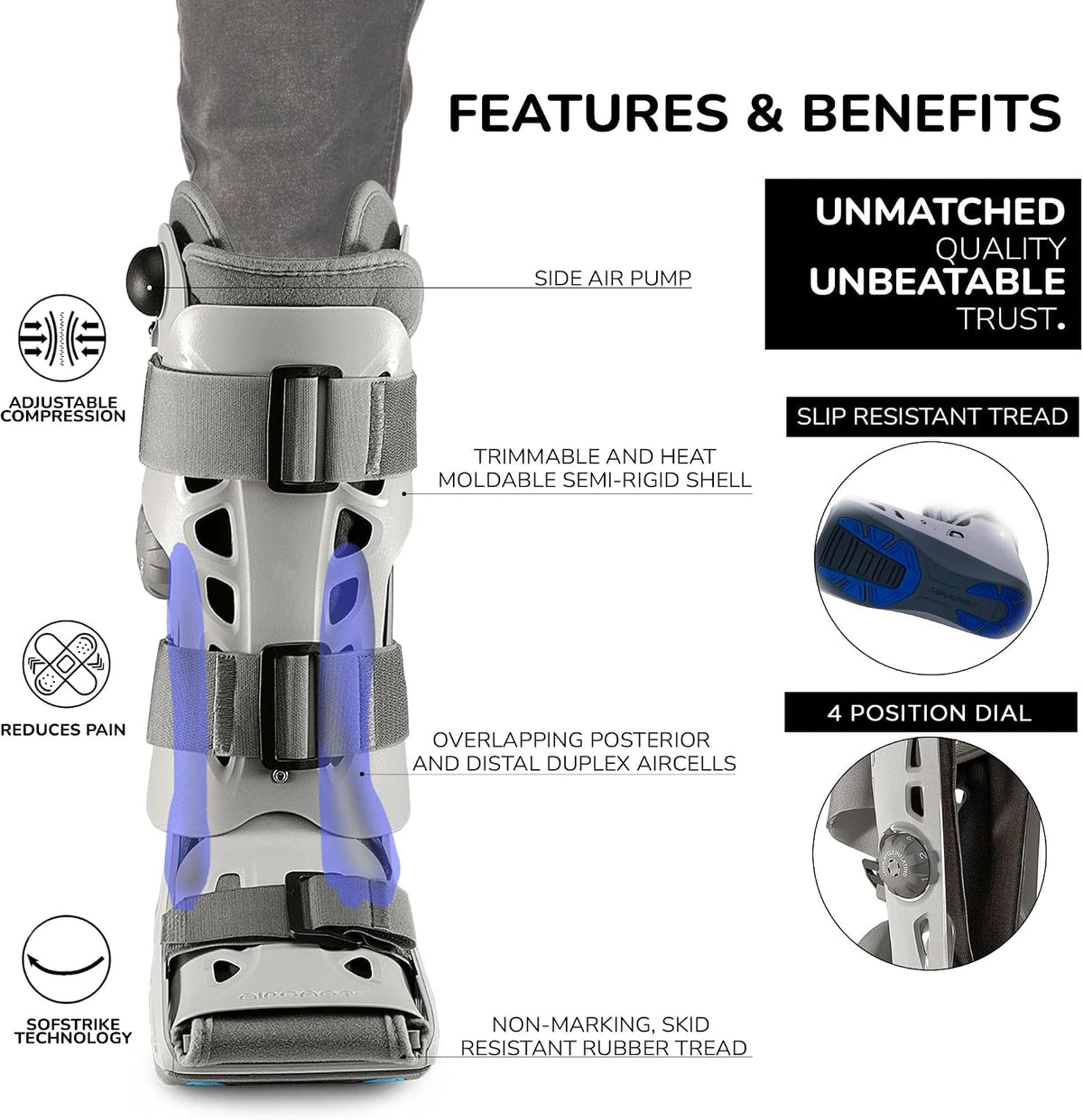 Walker Brace Walking Boot B282