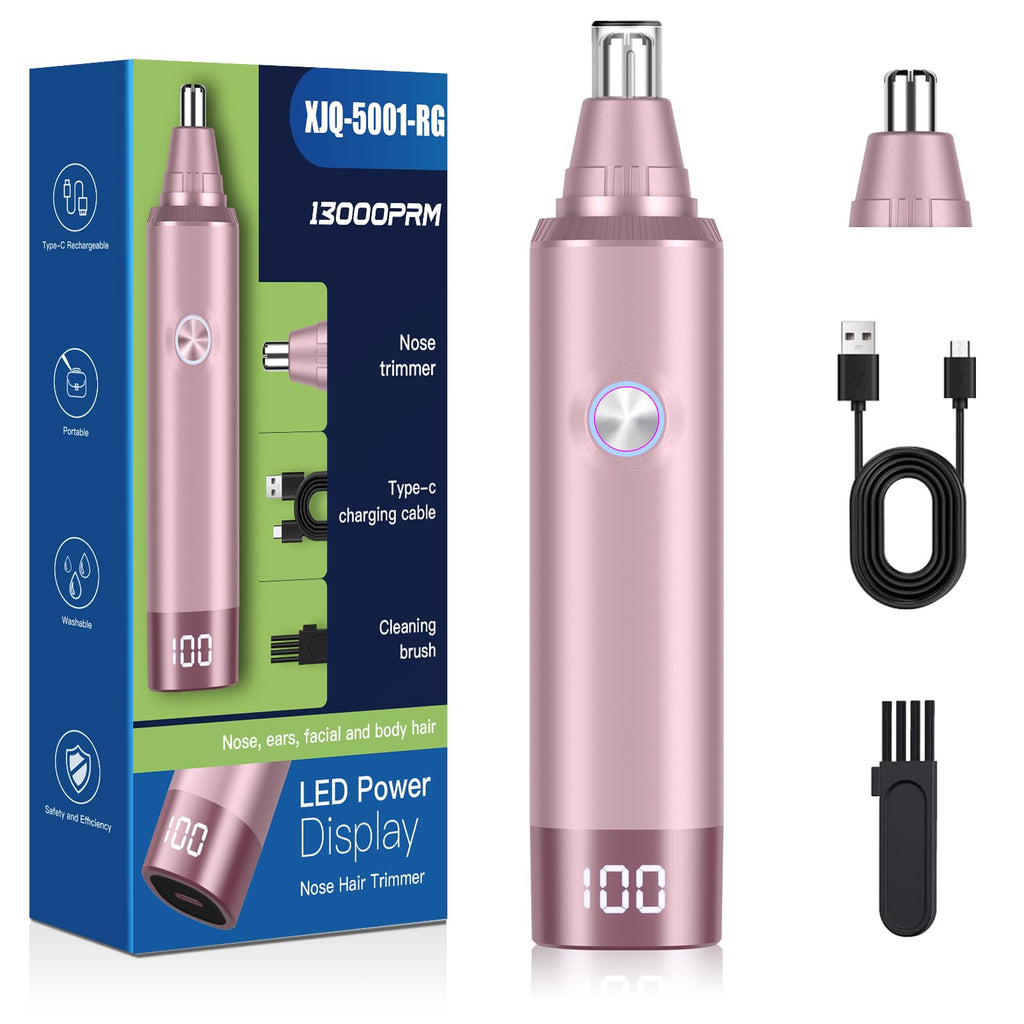 USB Rechargeable Electric Ear and Nose Hair Trimmer E812390