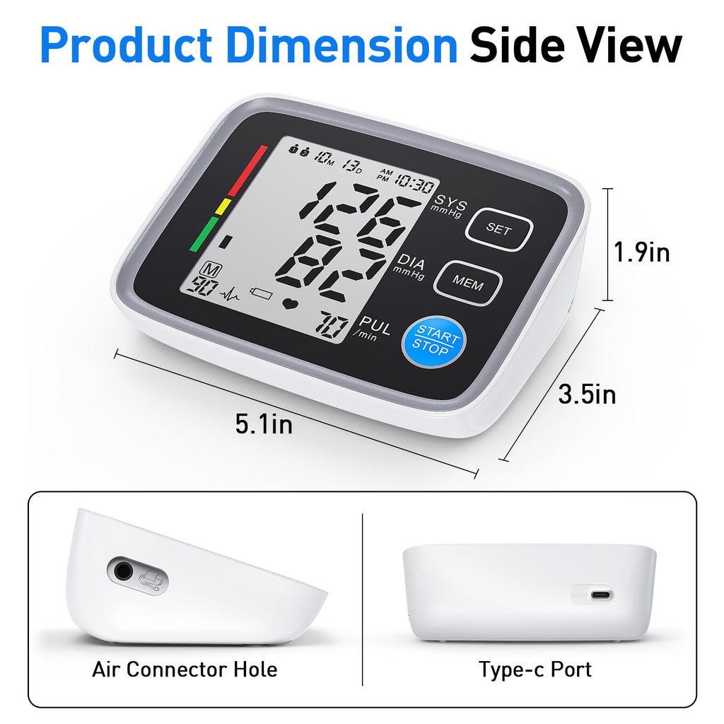Upper Arm Blood Pressure Monitor 2 Cuff Sizes N73364