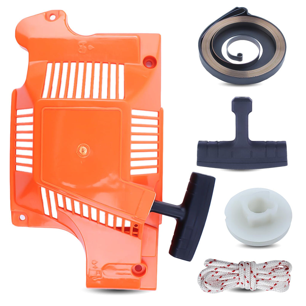 Recoil Assembly Kit with Pulley, Spring, Handle, and Rope C925345