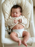 Realistic Silicone Full Body Girl Baby Doll with Hair C71596