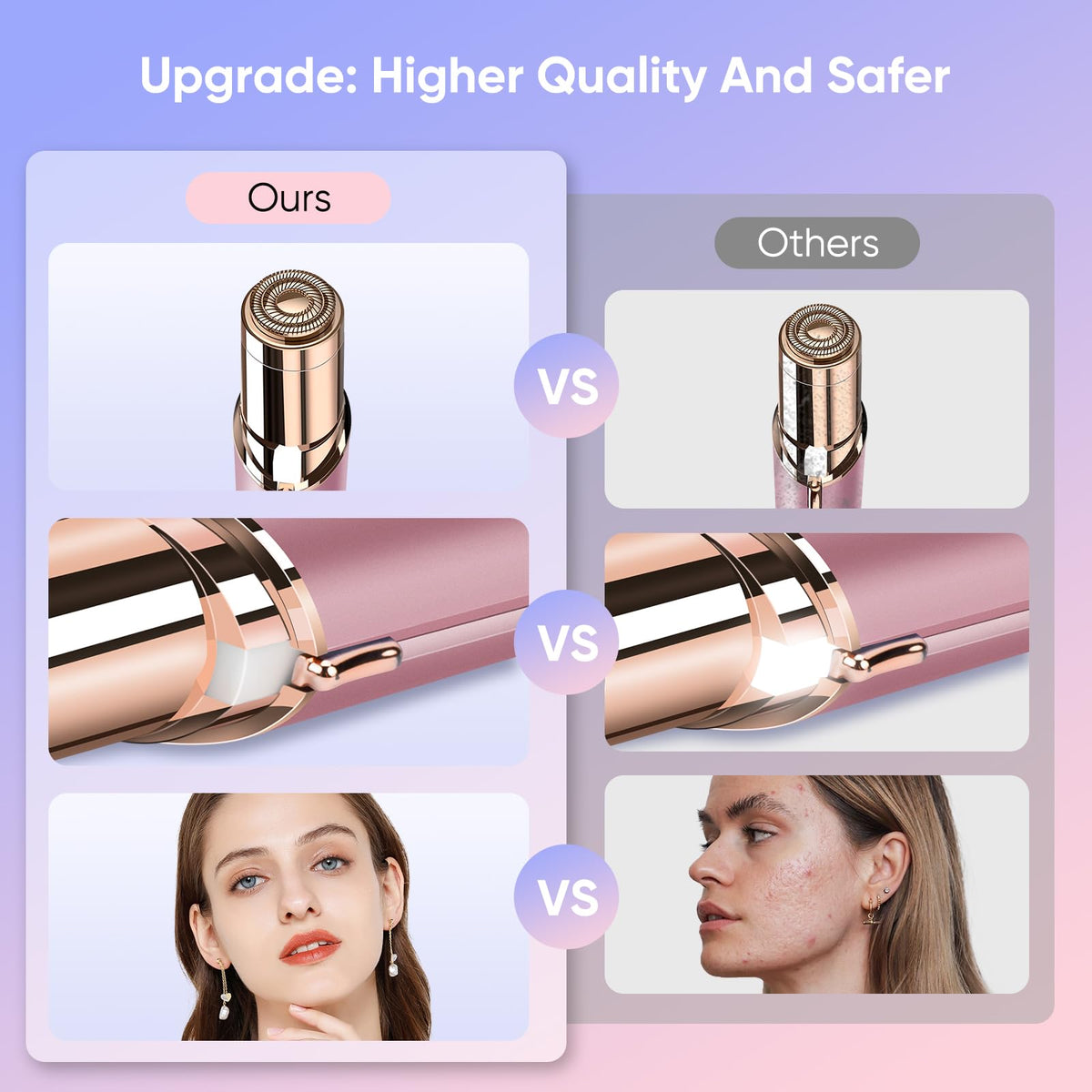 Facial Hair Remover Electric Razor Shaver Y721