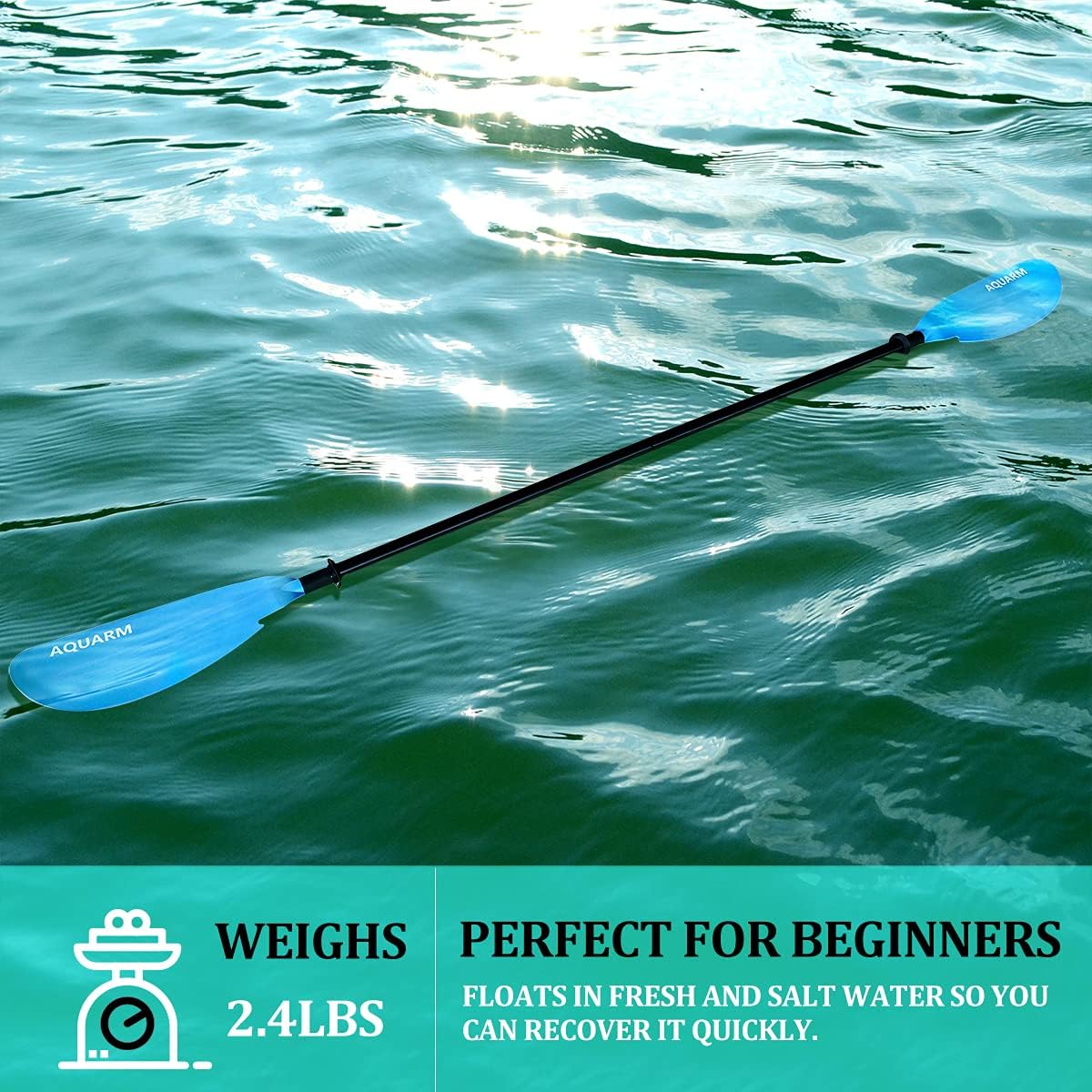 Adjustable Lightweight Kayak Paddle 231cm M4172