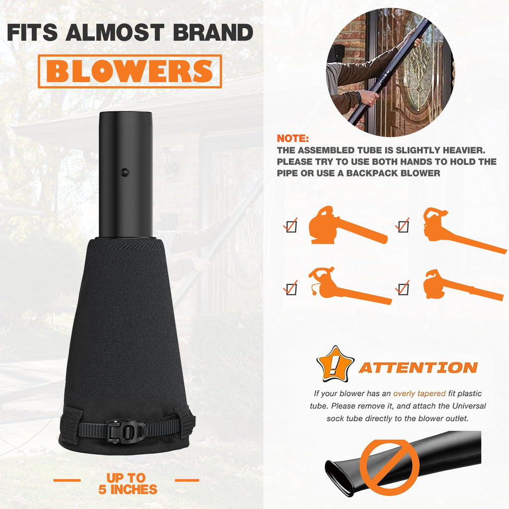 Gutter Cleaning Kit for Leaf Blowers, 11 Feet O20847