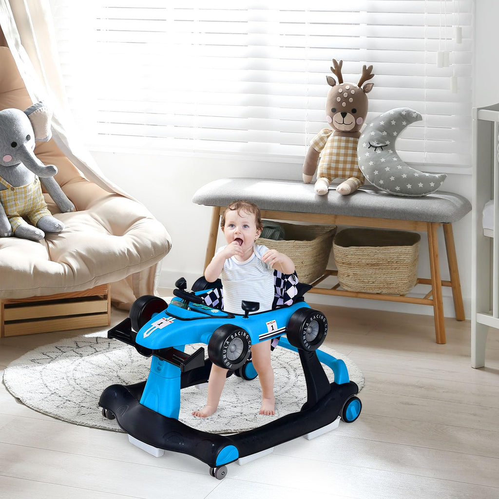 5-in-1 Foldable Baby Walker with Adjustable Height D51402