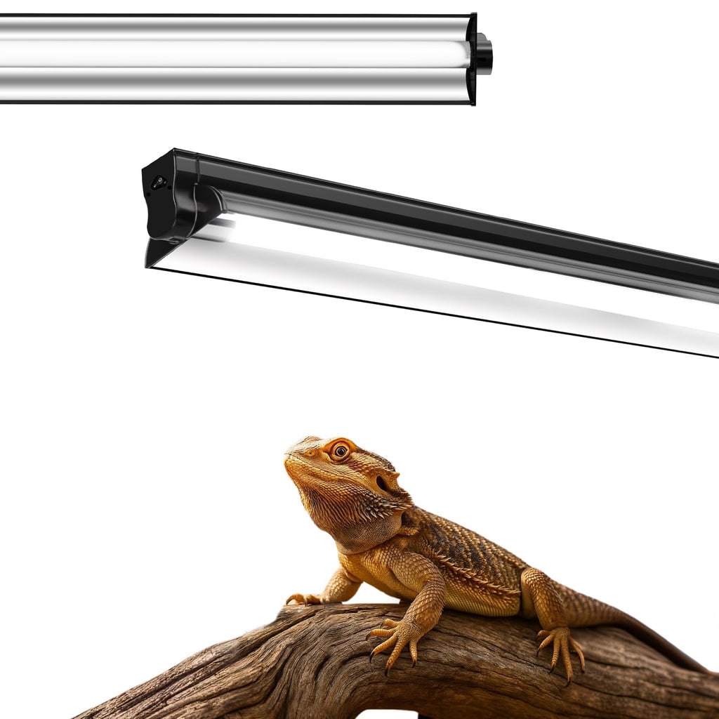 12 Inch 8W T5 10.0 UVB Reptile Light Fixture F68145