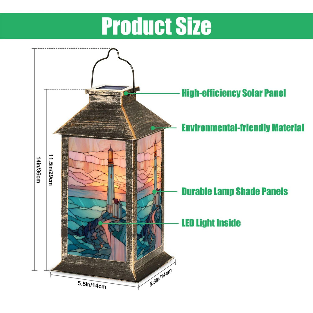 Solar Powered Waterproof Hanging Lantern X8698