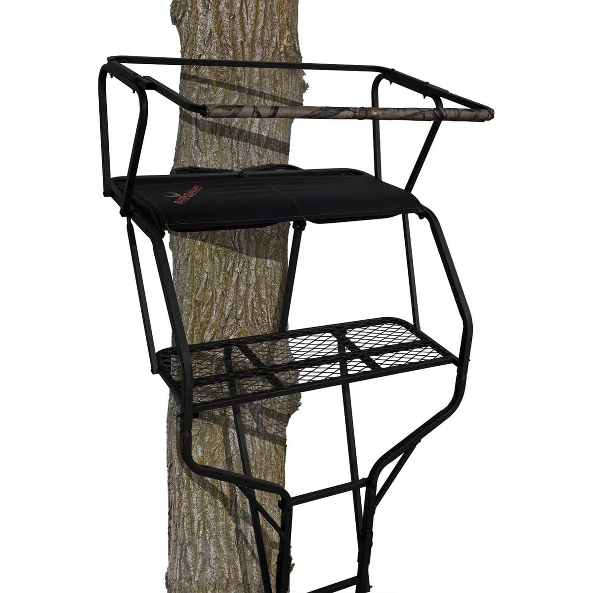 2 Person 18 Foot Tall Portable Hunting Tree Ladder Stand (2 Pack) B457765