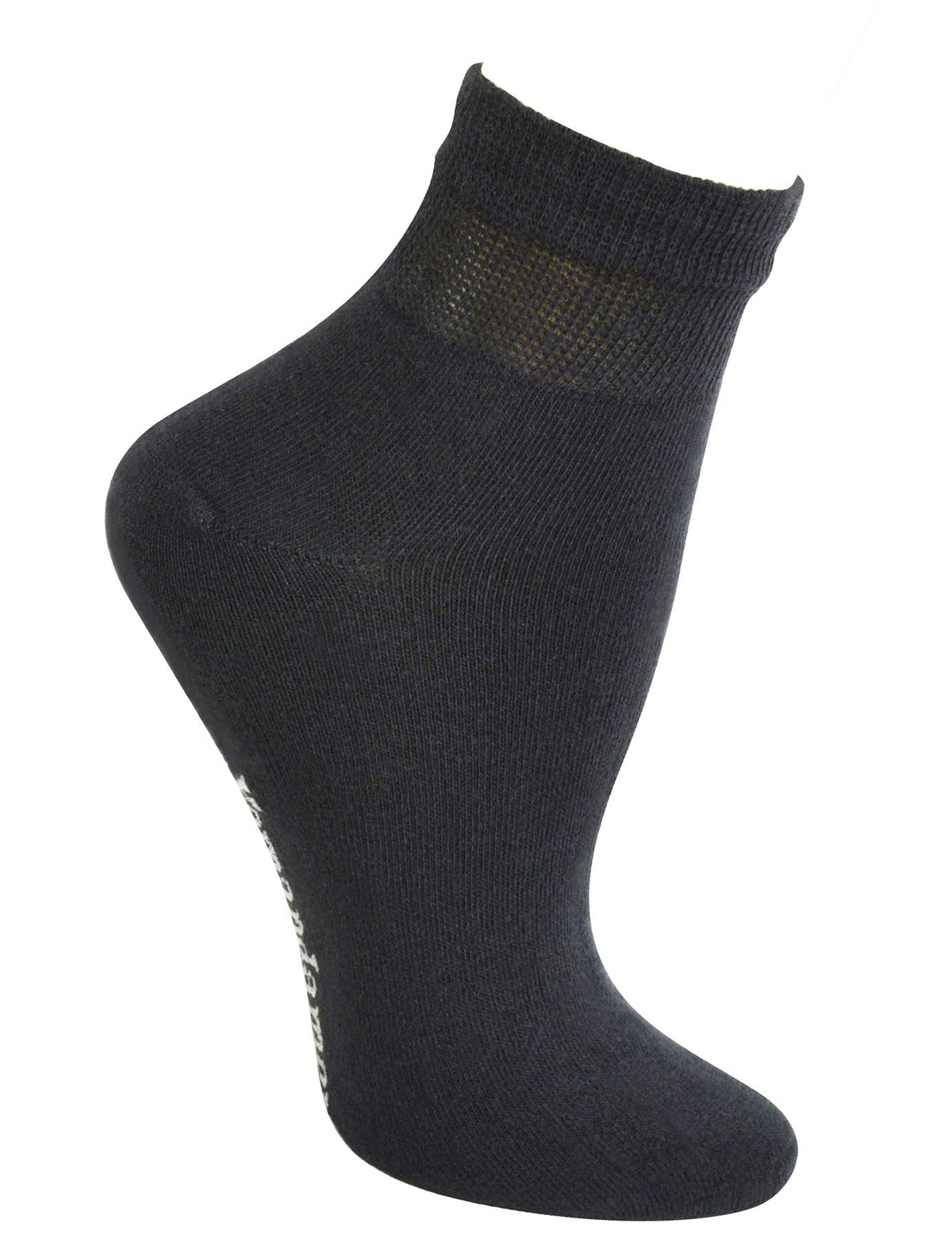Cotton Ankle Dress Socks with Seamless Toe O741