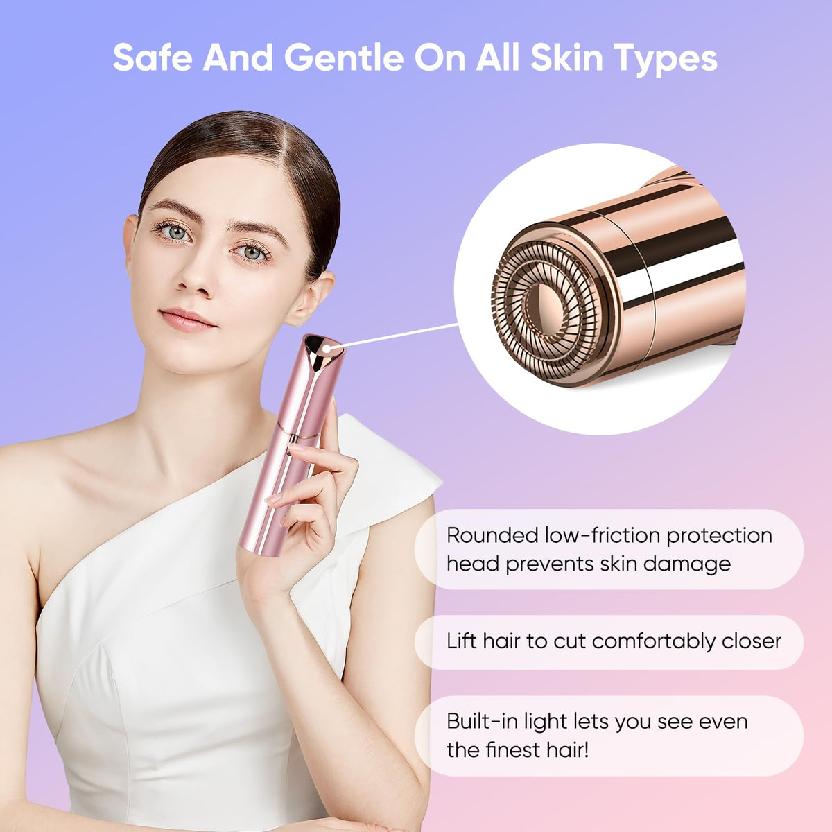 Facial Hair Remover Electric Razor Shaver Y721